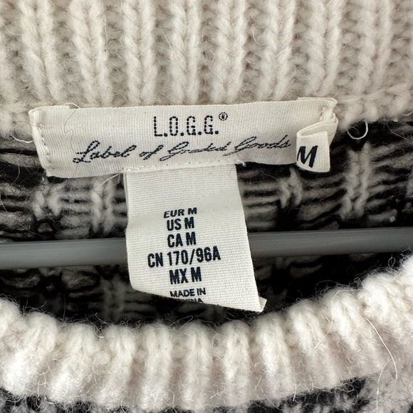 H&M L.O.G.G. fair isle sweater - Picture 3 of 7